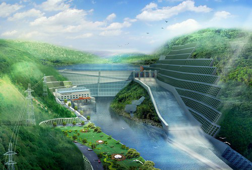 巴南老挝南塔河1号水电站项目